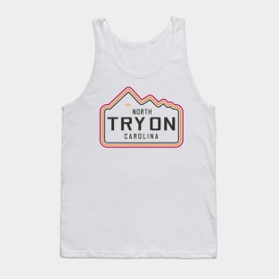 Visiting NC Mountain Cities Tryon, NC Neon Range Tank Top